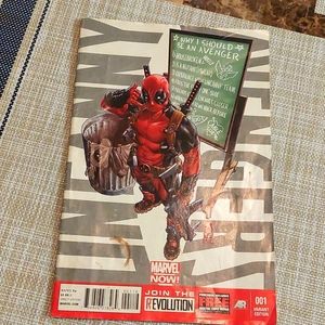 🎬MARVEL  COMIC  WHY I SHOULD BE AN AVENGER 001 VARIENT EDITION